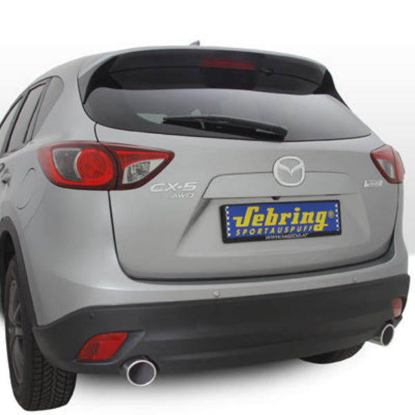 Mazda CX-5 KE 2011-2017 Sebring Sport-Endschalldämpfer Für Fzg. mit Dieselmotor. 0CX5-RA-00D Sebring Sport-Endschalldämpfer Für Fzg. mit Dieselmotor. Mazda