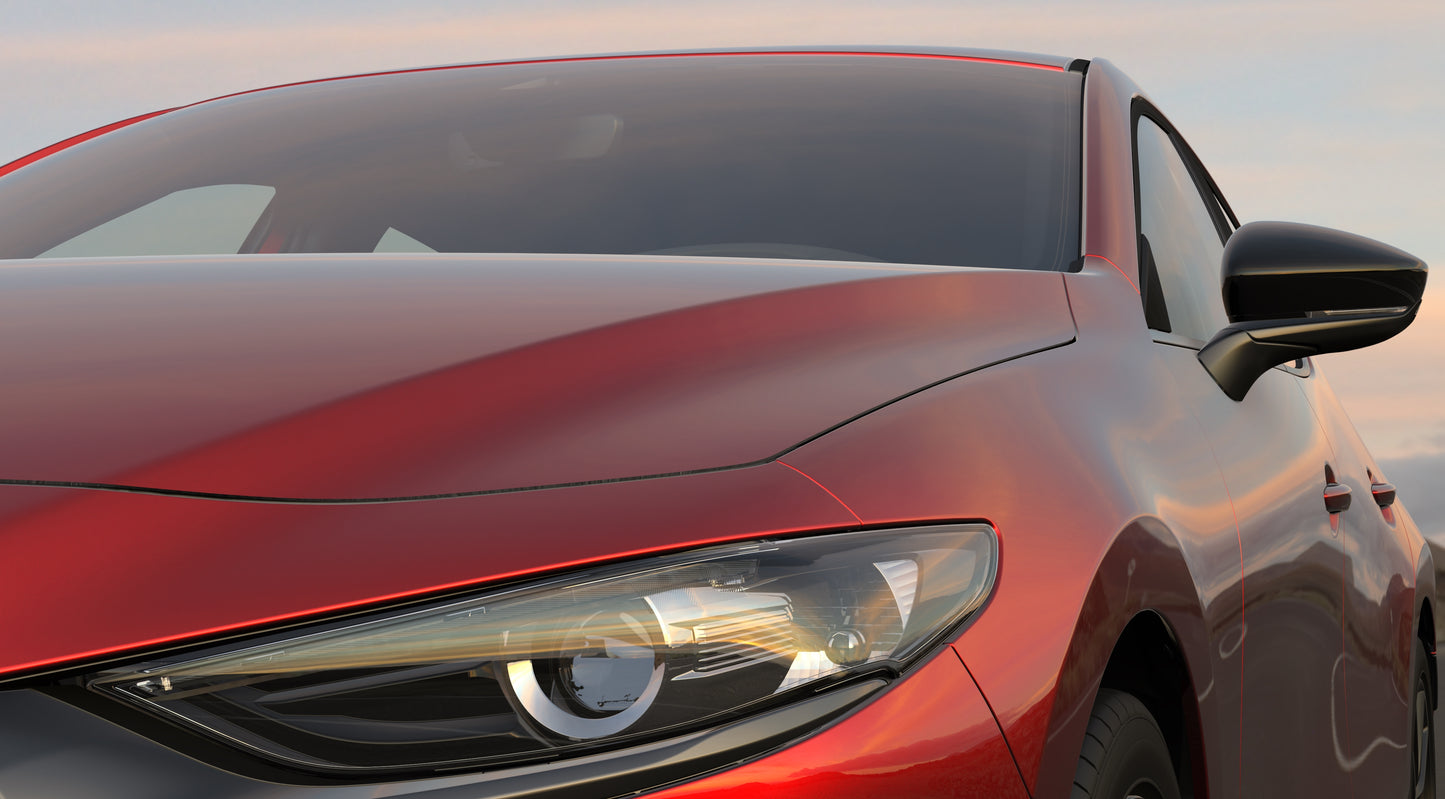 Mazda 3 BP ab 2018 Außenspiegelverkleidung BCKA-V3-650 Außenspiegelverkleidung Mazda