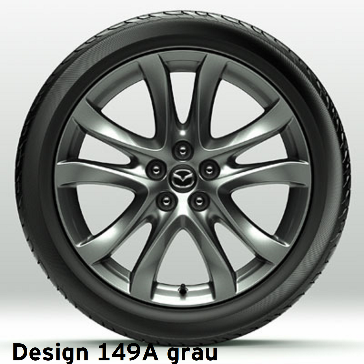 Mazda 6 GL GJ ab 2012 Leichtmetallfelge 19" Titangrau 9965-20-7590CN Räder Mazda