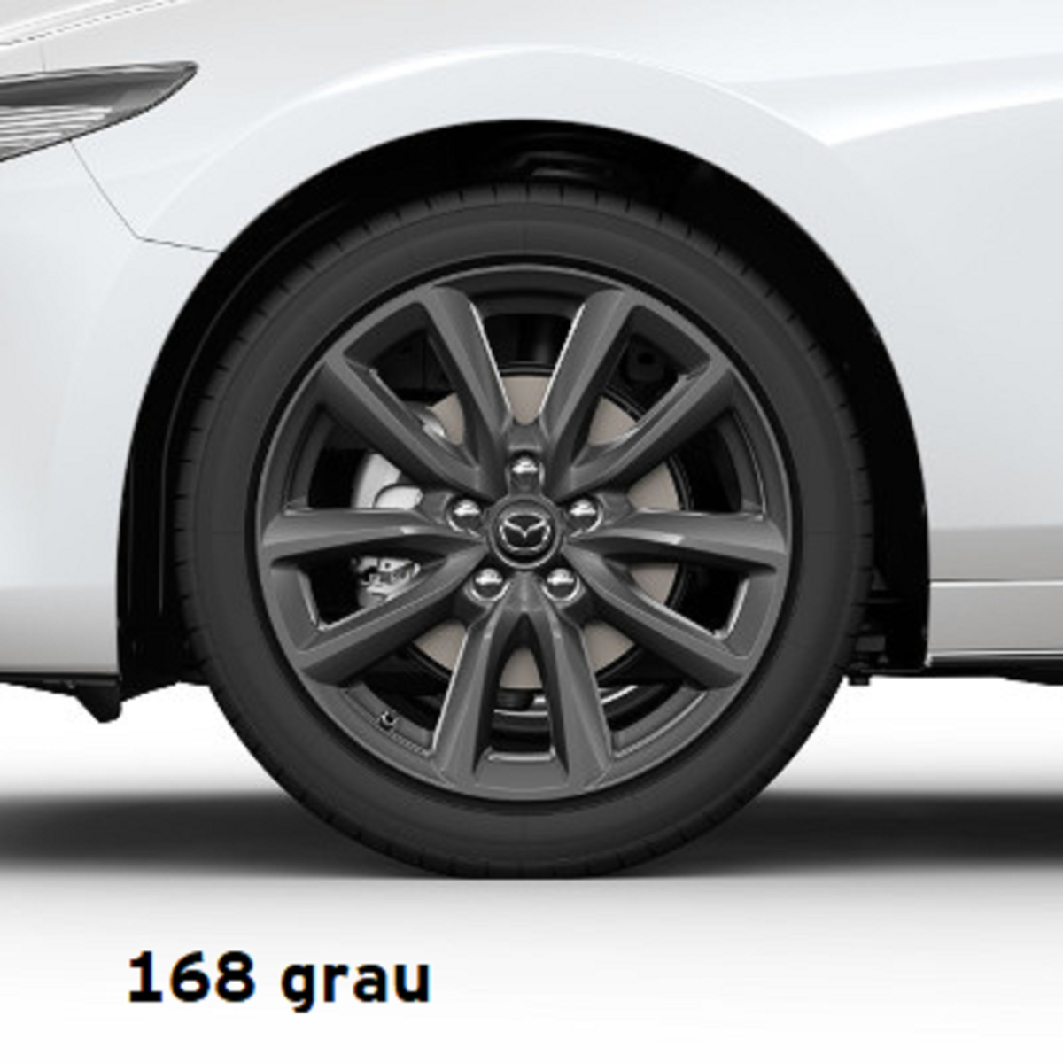 Mazda 3 BP ab 2019 Leichtmetallfelge Räder Mazda Design 168 18" 9965-65-7080 grau