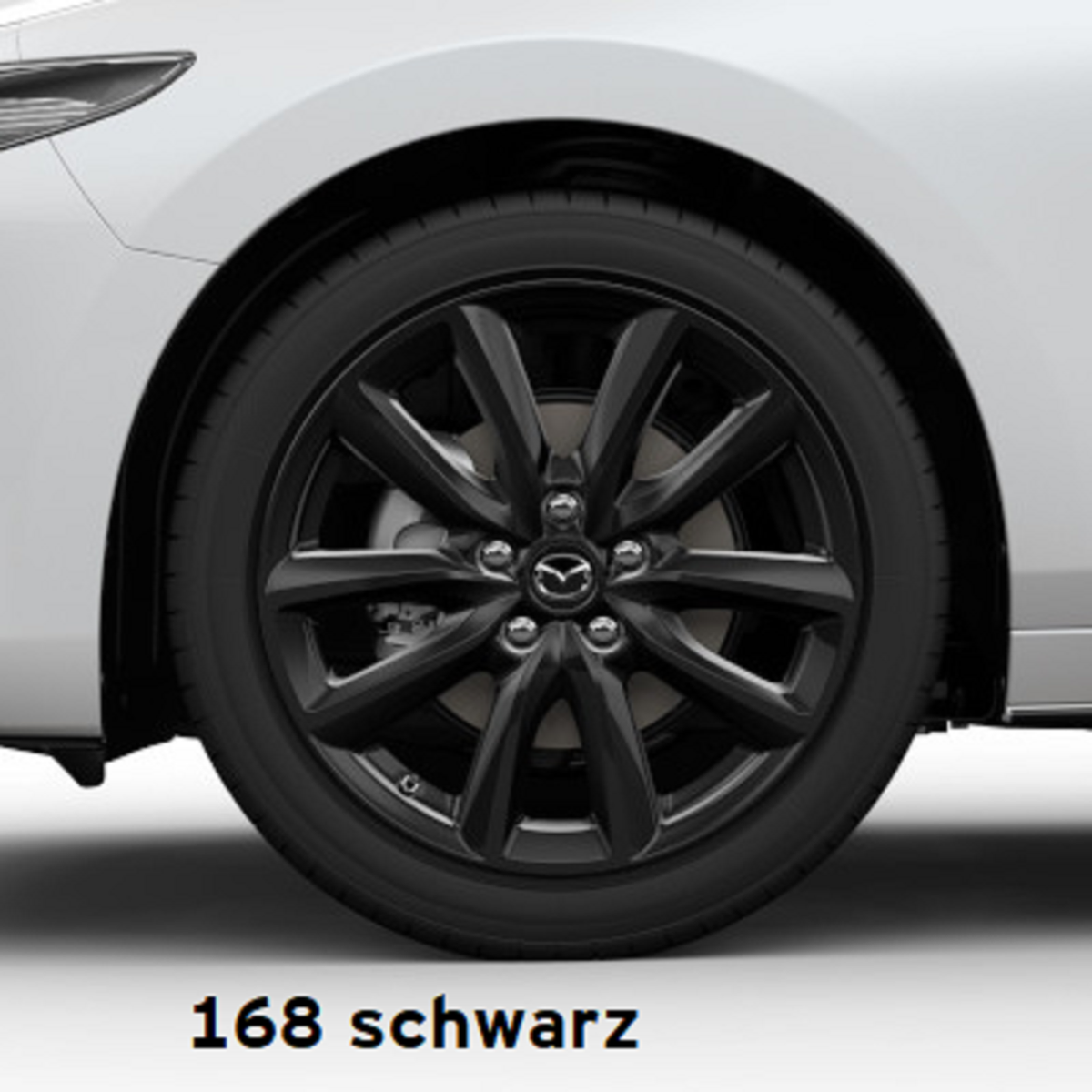 Mazda 3 BP ab 2019 Leichtmetallfelge Räder Mazda Design 168 18" 9965-66-7080 schwarz