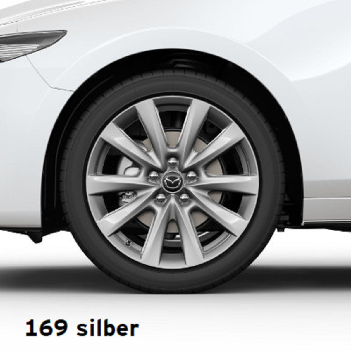 Mazda 3 BP ab 2019 Leichtmetallfelge Räder Mazda Design 169 18" 9965-97-7080 silber
