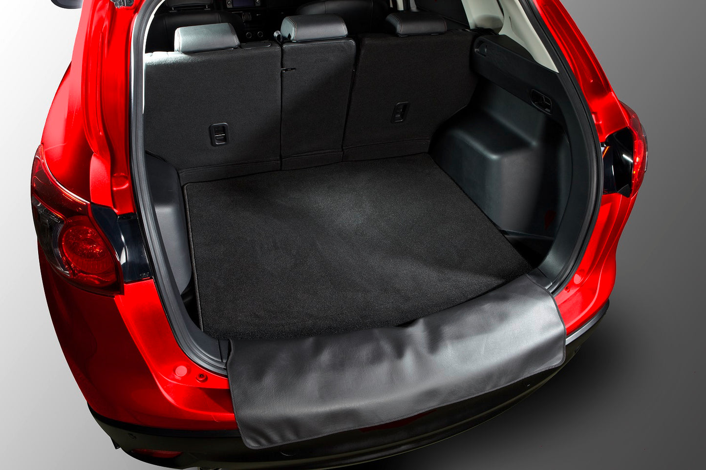 Mazda CX-5 KE 2011-2017 Kofferraummatte mit Ladekantenschutz KD45-V0-381 Kofferraummatte mit Ladekantenschutz Mazda