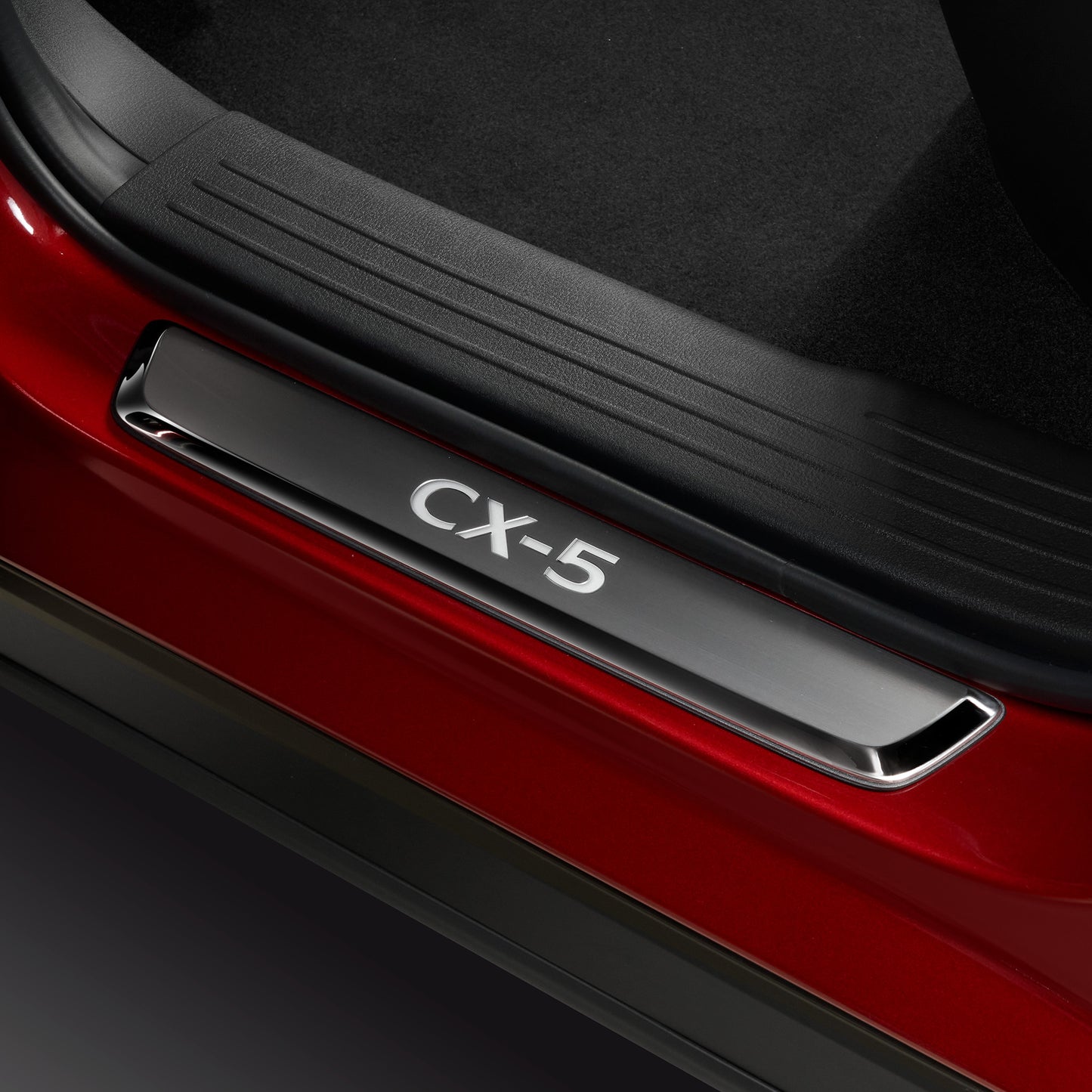 Mazda CX-5 KM ab 2026 Einstiegsblenden, beleuchtet