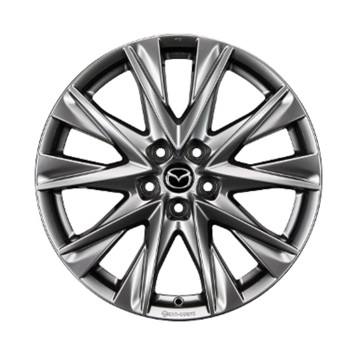 Mazda CX-5 KF ab 2017 Leichtmetallfelge 19" Design 68, Chrome Shadow KB8P-V3-810 Räder Mazda