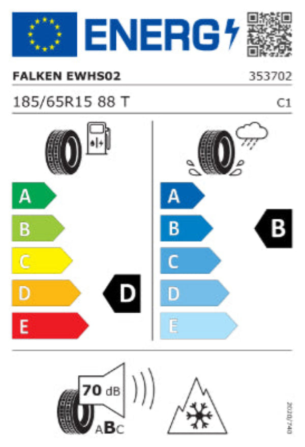 Mazda 2 Hybrid ZV ab 2021 Winterkomplettradsatz 15 Zoll, Stahl, Falken RRZV--1-5-ST-FAX1 Winterkomplettradsatz 15 Zoll, Stahl, Falken Mazda