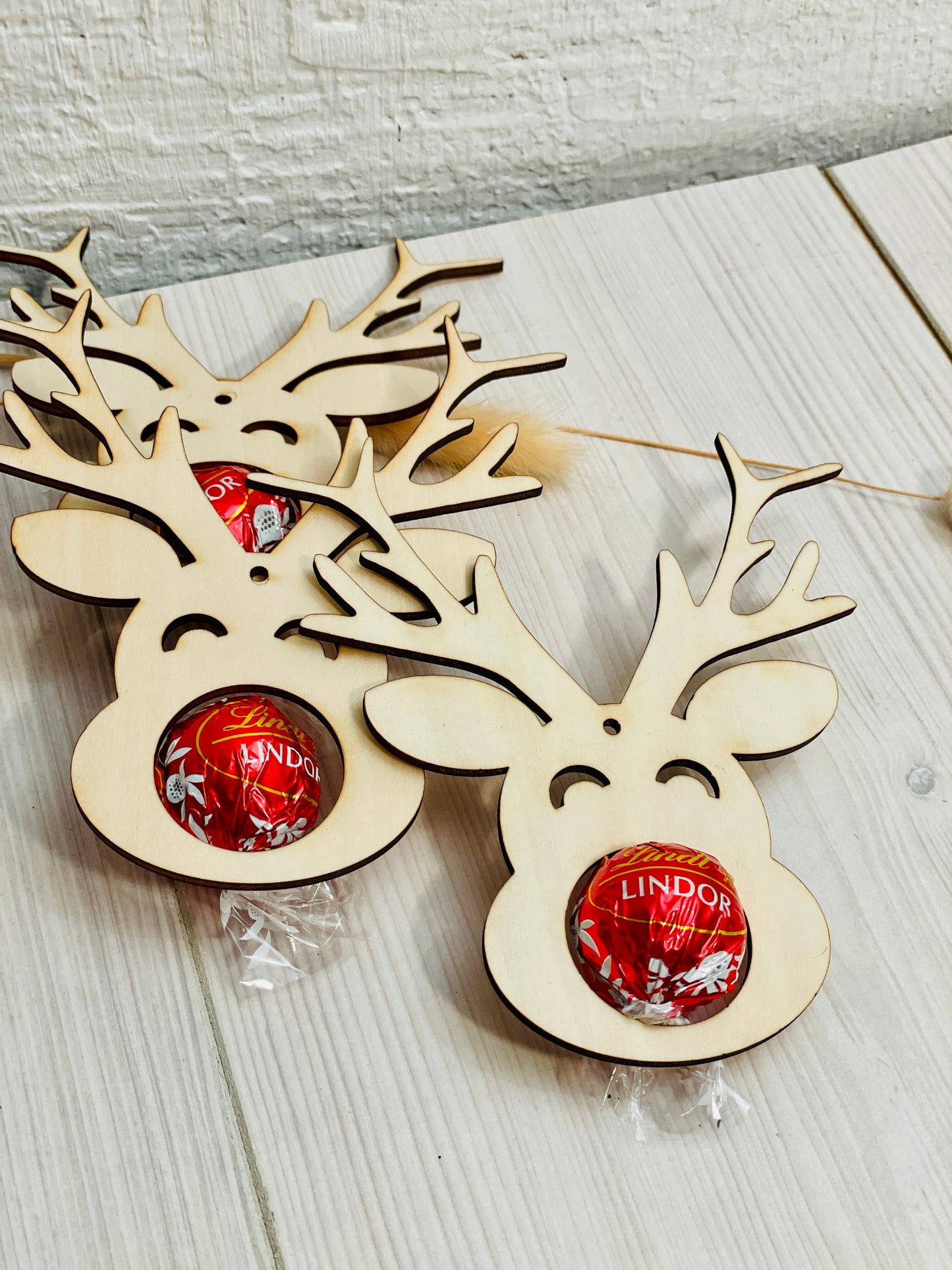 Rentier Elch weihnachtskugel geschenkidee Advent Nikolaus Das Glückswerk