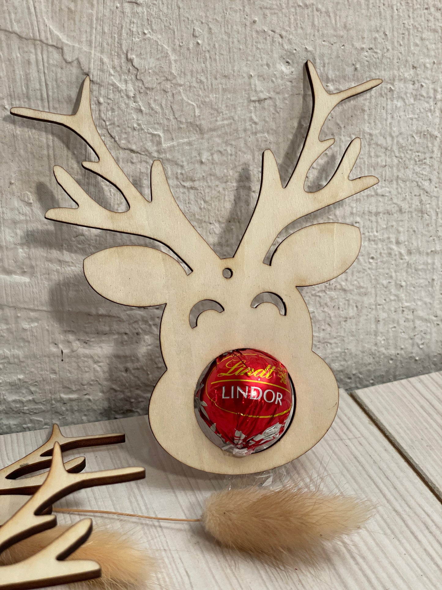 Rentier Elch weihnachtskugel geschenkidee Advent Nikolaus Das Glückswerk