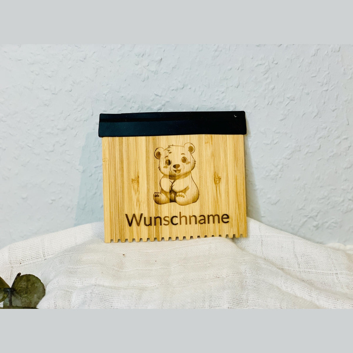 Eiskratzer personalisiert aus Holz Eiskratzer Das Glückswerk