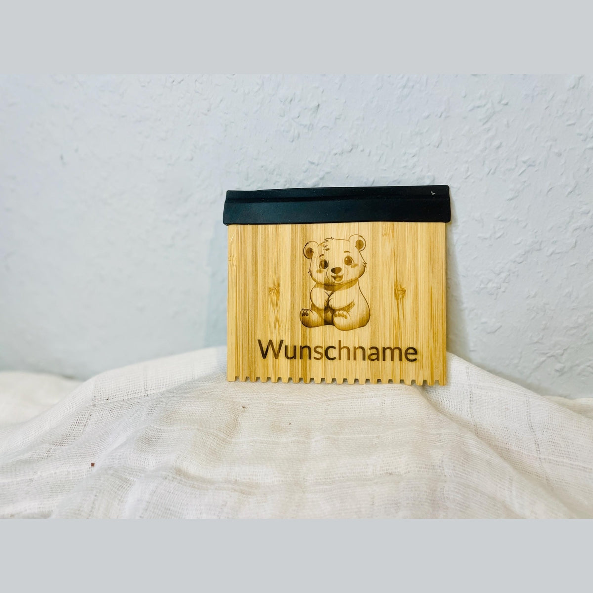 Eiskratzer personalisiert aus Holz Eiskratzer Das Glückswerk