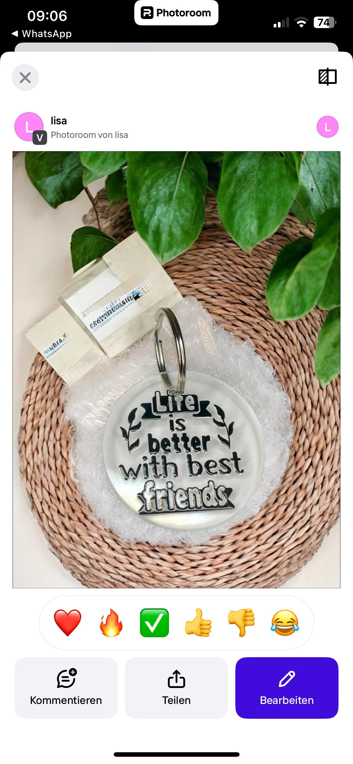 Schlüsselanhänger Acryl Life is better with best friends, Geschenk für beste Freundin, DasGlueckswerk, Schlüsselanhänger, Keychains, Acryl, Metall