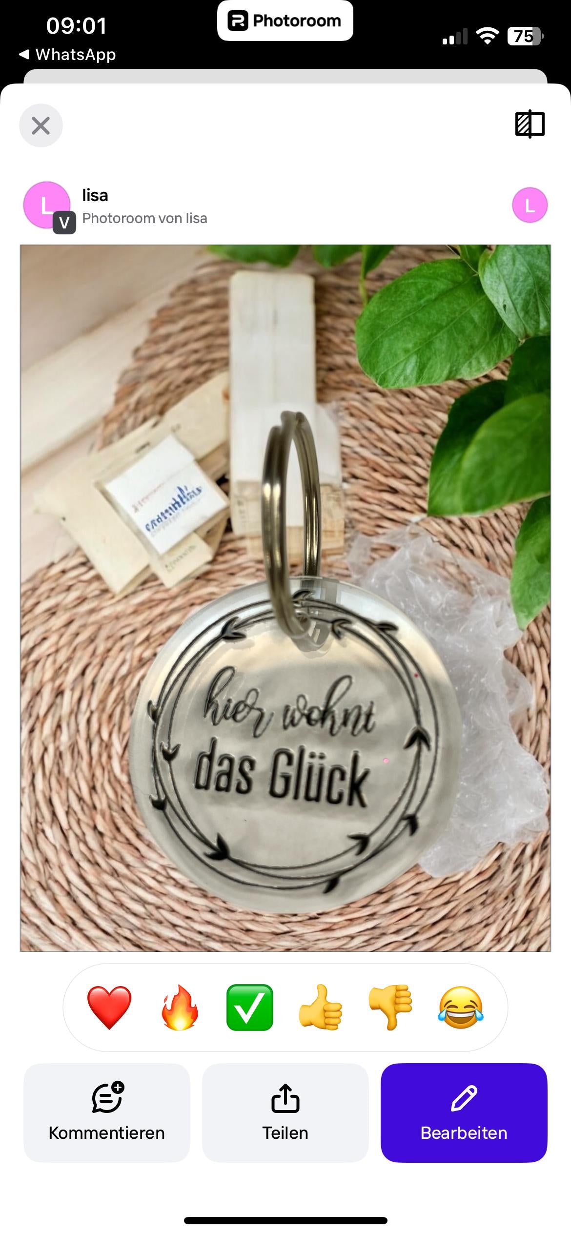 Schlüsselanhänger Acryl Schön dass es dich gibt, Dankeschön Geschenk für Freundin Kollegin, DasGlueckswerk, Schlüsselanhänger, Keychains, Acryl, Metall
