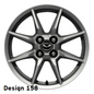 Mazda MX-5 ND ab 2015 Leichtmetallfelge 16" Design 158, Silber, 9965-G3-6560 Räder Mazda