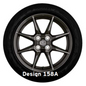 Mazda MX-5 ND ab 2015 Leichtmetallfelge 16" Design 158A, Titangrau 9965-H2-6560 Räder Mazda