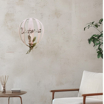 Personalisiertes Geburtstags-Türschild für Kinderzimmer - Einzigartiges Ballon-Geschenk zur Geburt Türschild Das Glückswerk