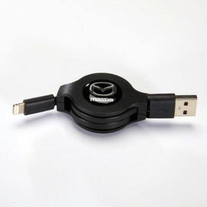 Mazda CX-30 DM 2019 Selbstaufwickelndes Lade- und Sync-Kabel mit Lightning®-Connector 4100-78-334 Selbstaufwickelndes Lade- und Sync-Kabel mit Lightning®-Connector Mazda