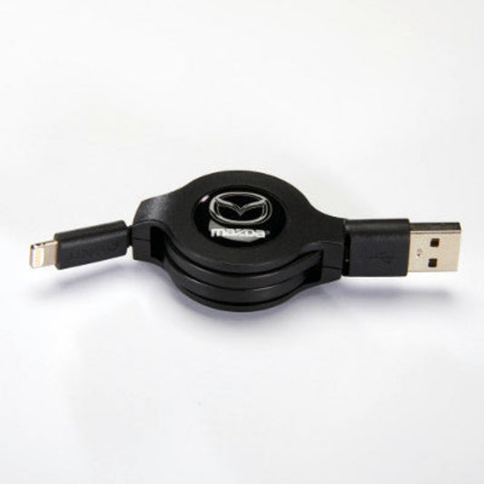 Mazda CX-30 DM 2019 Selbstaufwickelndes Lade- und Sync-Kabel mit Lightning®-Connector 4100-78-334 Selbstaufwickelndes Lade- und Sync-Kabel mit Lightning®-Connector Mazda