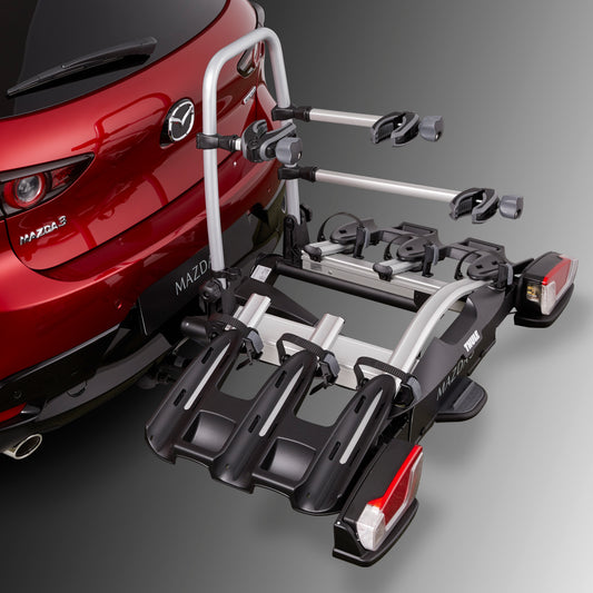 Mazda CX-30 DM 2019 Thule Heck-Fahrradträger für 3 Fahrräder 4100-79-620 Thule Heck-Fahrradträger für 3 Fahrräder Mazda