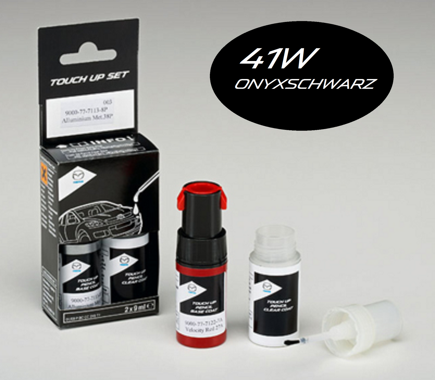 Mazda Lackstift Set (2x9ml) Lackreparatur Zubehör Lackstift Mazda