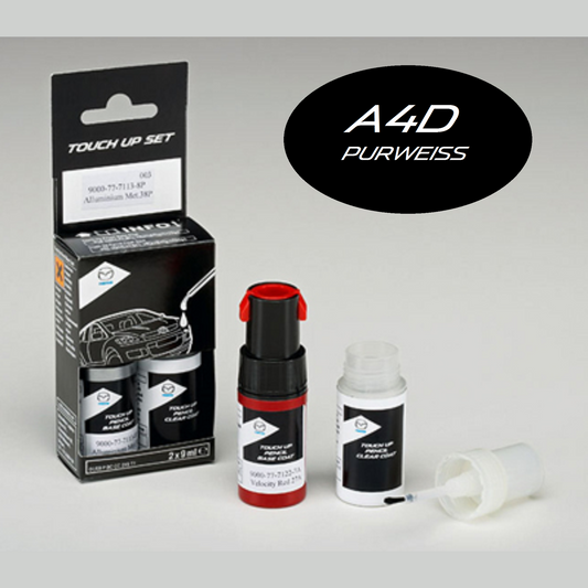 Mazda Original Lackstift versch. Farben (A4D Arctic White) Außenausstattung Mazda
