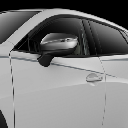 Mazda CX-3 DK ab 2015-2022 Außenspiegelverkleidung Außenausstattung Mazda silber