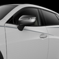 Mazda CX-3 DK ab 2015-2022 Außenspiegelverkleidung Außenausstattung Mazda silber