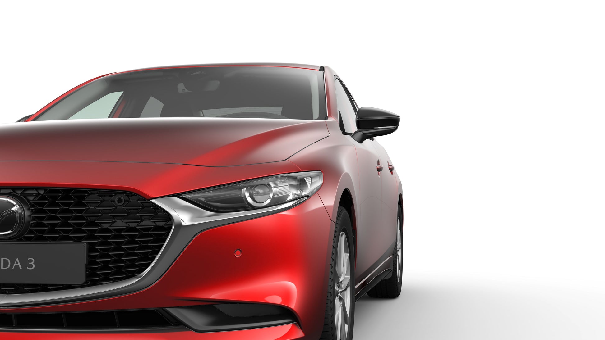 Mazda 3 BP ab 2018 Außenspiegelverkleidung BCKA-V3-650 Außenspiegelverkleidung Mazda