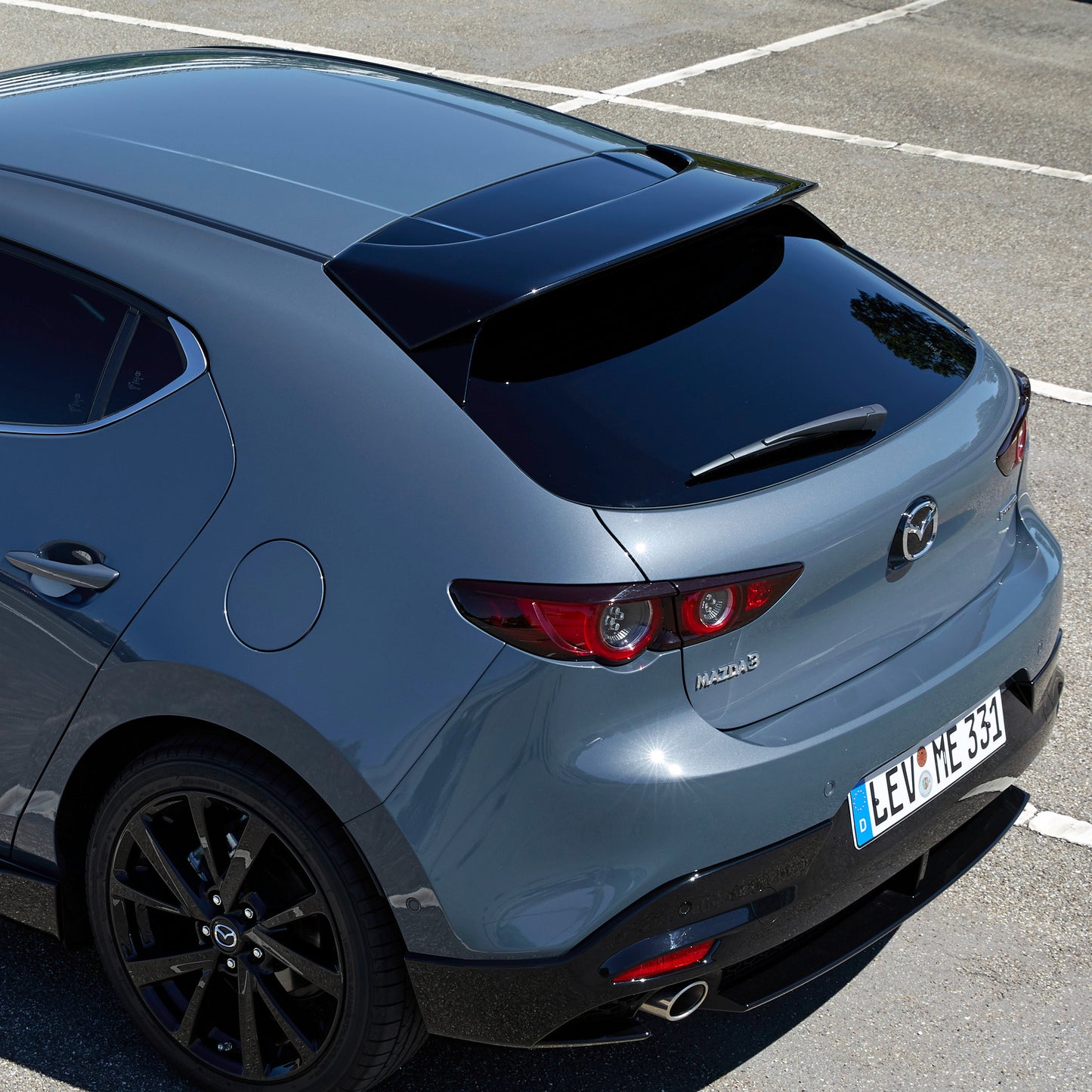Mazda 3 BP ab 2018 Dachheckspoiler BCKN-V4-920A-51 Dachheckspoiler Mazda