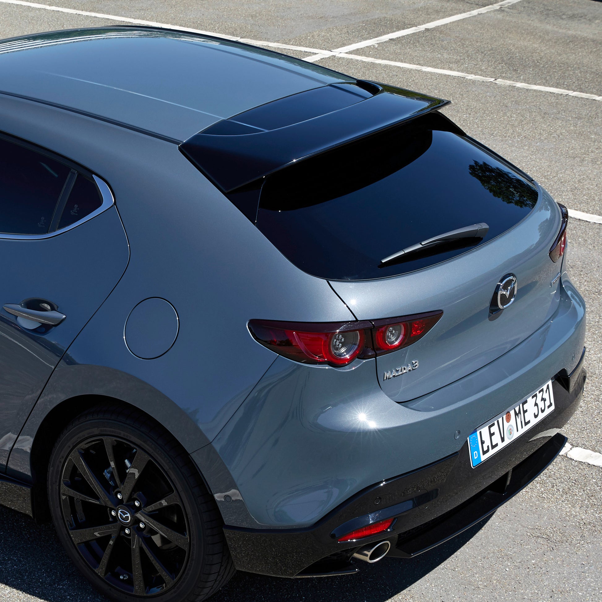 Mazda 3 BP ab 2018 Dachheckspoiler BCKN-V4-920A-51 Dachheckspoiler Mazda