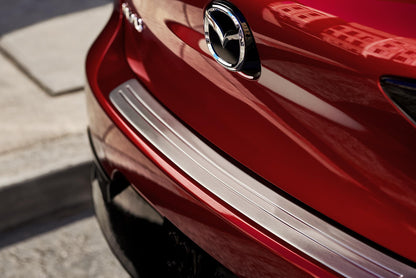 Mazda 3 BP ab 2018 Trittschutzleiste für den hinteren Stoßfänger BDEN-V4-080A Trittschutzleiste für den hinteren Stoßfänger Mazda