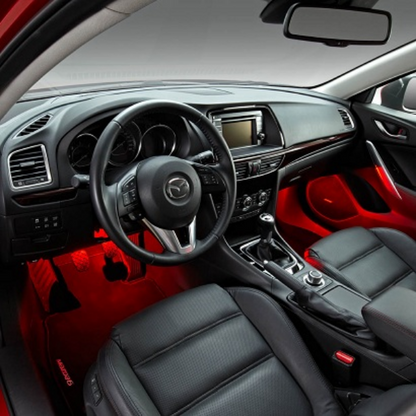 Mazda 6 GJ 2015-2016 Begrüßungsbeleuchtung Kit (Rot) ABKT-WL-DJR