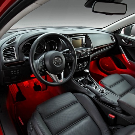 Mazda 6 GL 2016-2018 Begrüßungsbeleuchtung Kit (Rot) ABKT-WL-DJR Begrüßungsbeleuchtung Kit (Rot) Mazda