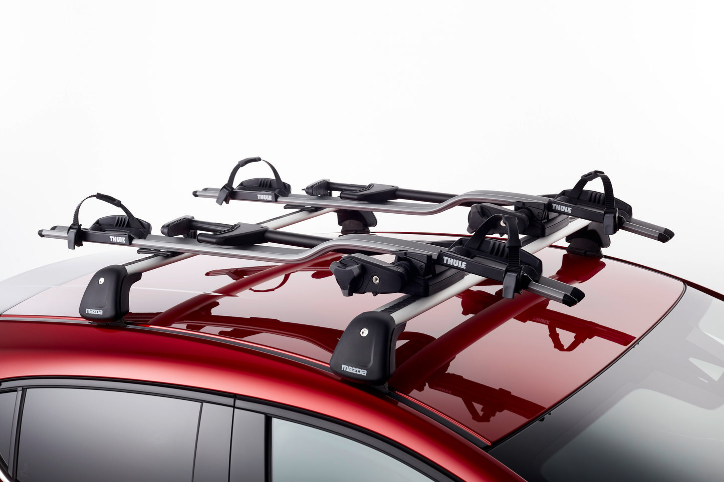 Mazda CX-5 KF 2017-2020 Thule Fahrradträger für ein Fahrrad C800-V3-854 Thule Fahrradträger für ein Fahrrad Mazda