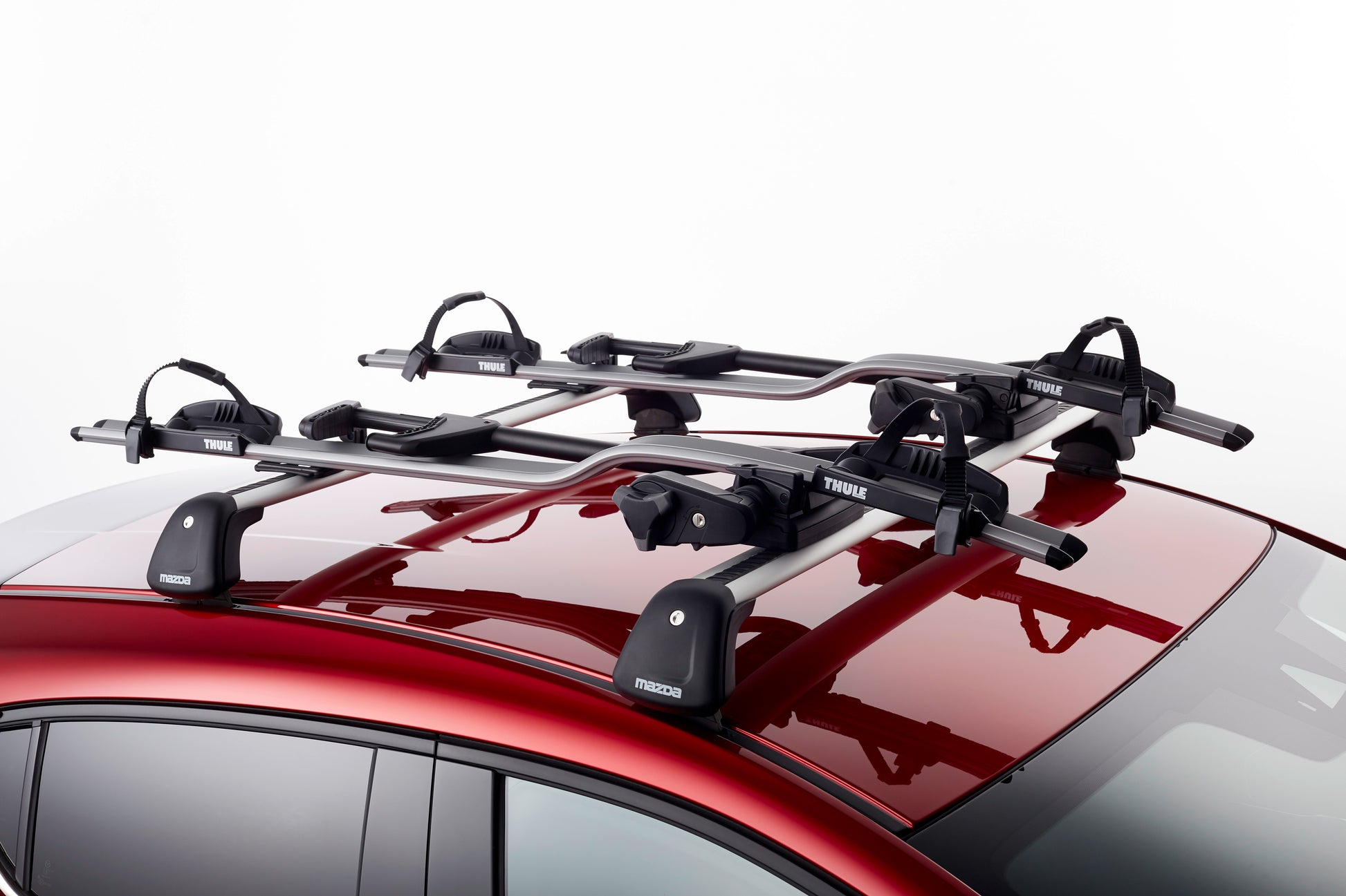 Mazda CX-5 KF 2017-2020 Thule Fahrradträger für ein Fahrrad C800-V3-854 Thule Fahrradträger für ein Fahrrad Mazda