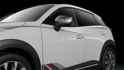 Mazda CX-3 DK ab 2021 Außenspiegelverkleidung DB2W-V3-650 -S4 Außenspiegelverkleidung Mazda
