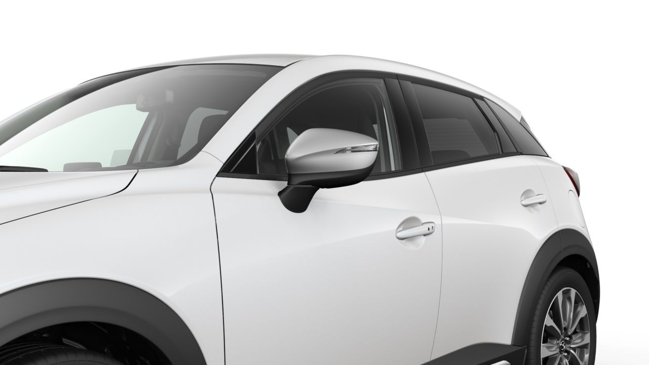Mazda CX-3 DK ab 2021 Außenspiegelverkleidung DB2W-V3-650 -S4 Außenspiegelverkleidung Mazda