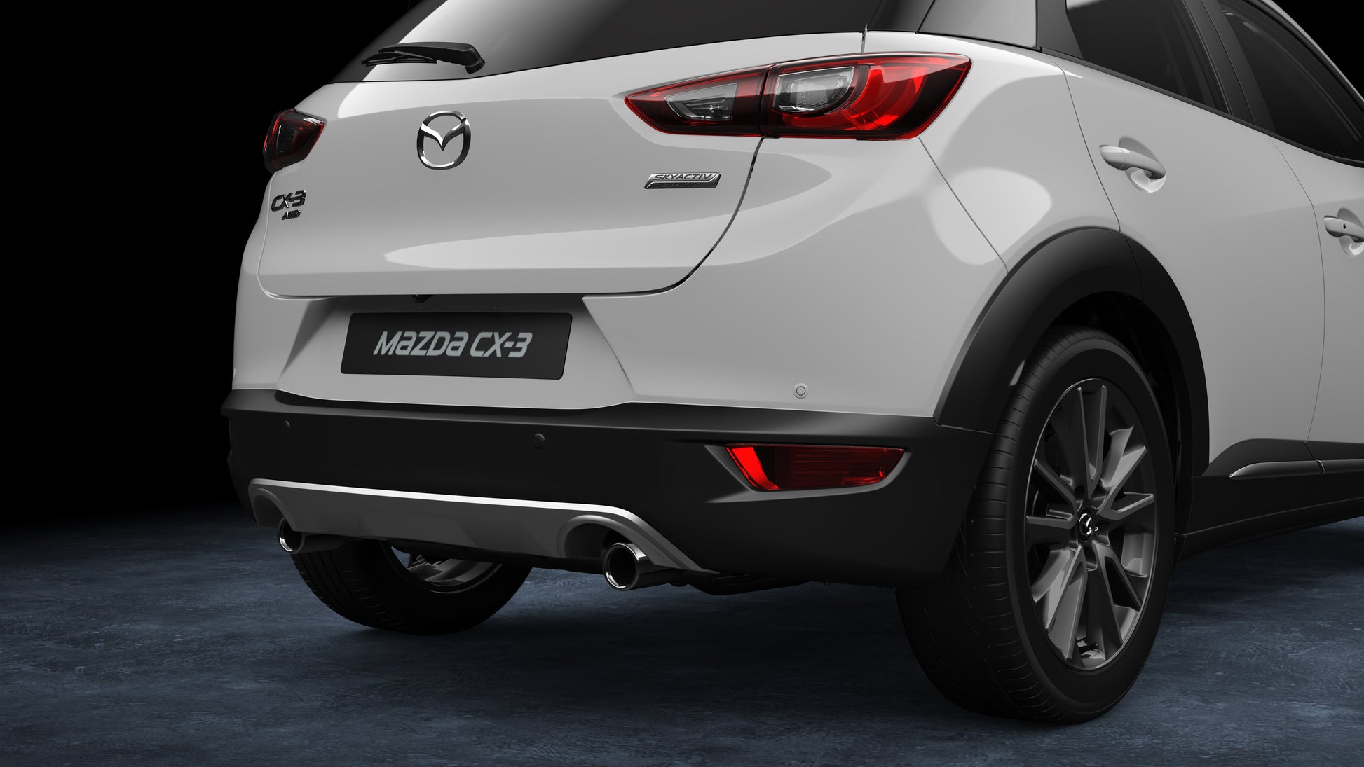 Mazda CX-3 DK ab 2021 Unterfahrschutz Hinten DD2F-V3-900A Unterfahrschutz Hinten Mazda