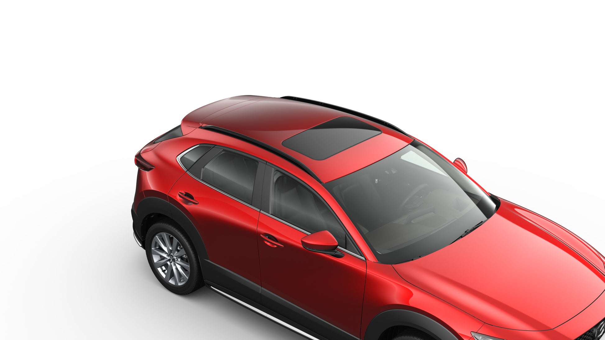 Mazda CX-30 DM 2019 Dachreling schwarz DFR7-V3-830 Dachreling schwarz Mazda