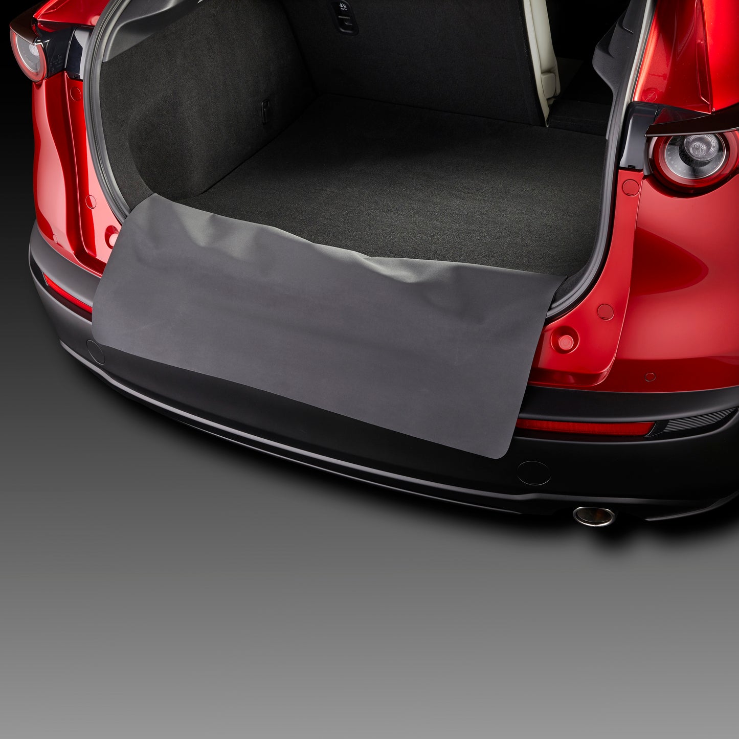 Mazda CX-30 DM 2019 Kofferraummatte mit Ladekantenschutz (Fahrzeuge mit Smart Cargo System) DFR9-V0-381 Kofferraummatte mit Ladekantenschutz (Fahrzeuge mit Smart Cargo System) Mazda