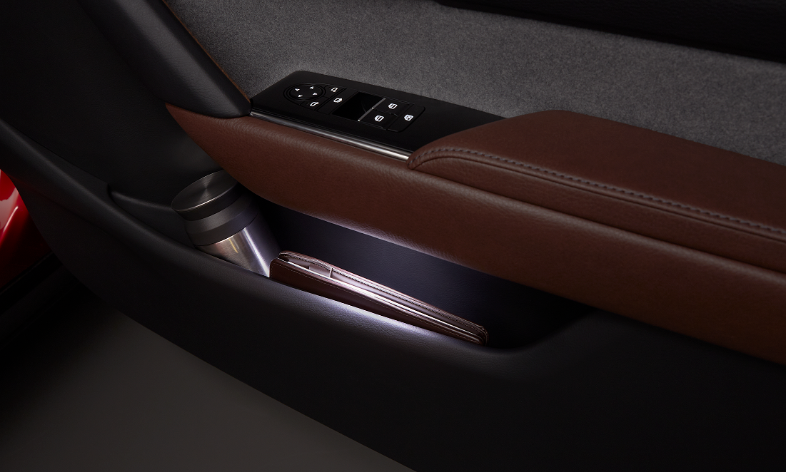 Mazda MX-30 DR 2019-2025 Ambientebeleuchtung Türtasche Kit ABKT-DR-ILDP Ambientebeleuchtung Türtasche Kit Mazda