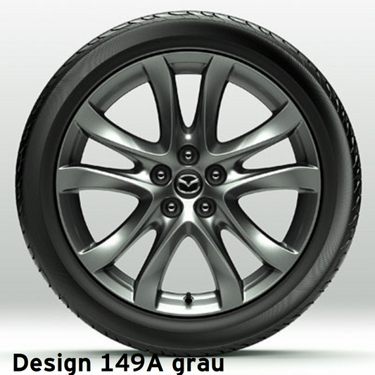 Mazda 6 GL GJ ab 2012 Leichtmetallfelge 19" Titangrau 9965-20-7590CN Räder Mazda