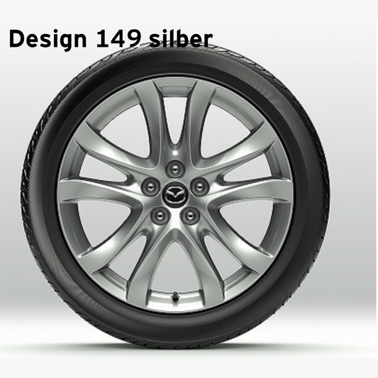 Mazda 6 GL GJ ab 2012 Leichtmetallfelge 19" Silber 9965-08-7590CN Räder Mazda