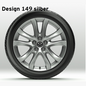 Mazda 6 GL GJ ab 2012 Leichtmetallfelge 19" Silber 9965-08-7590CN Räder Mazda