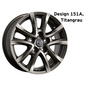 Mazda CX-3 DK ab 2015-2022 Leichtmetallfelge Räder Mazda 16" Design 151A titangrau B45A-V3-810 CN