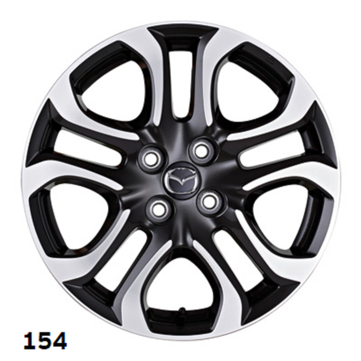 Mazda 2 DJ 2019-2023 Leichtmetallfelge 16" 9965-40-5560 Leichtmetallfelge 16" Mazda