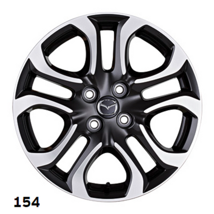 Mazda 2 DJ 2019-2023 Leichtmetallfelge 16" 9965-40-5560 Leichtmetallfelge 16" Mazda