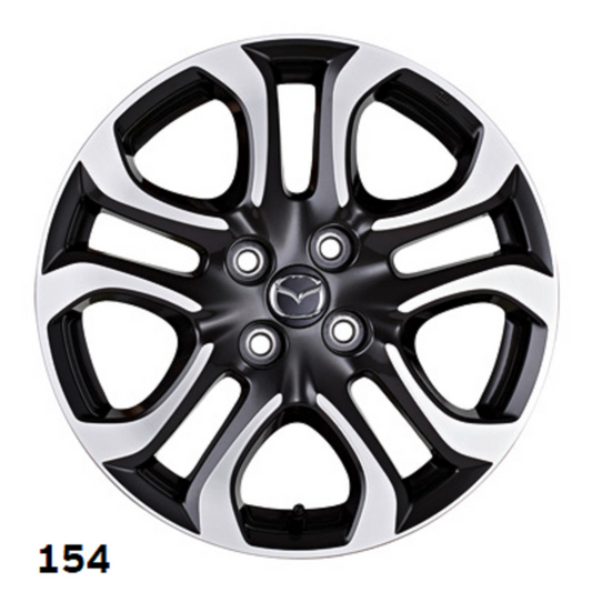 Mazda 2 DJ 2019-2023 Leichtmetallfelge 16" 9965-40-5560 Leichtmetallfelge 16" Mazda