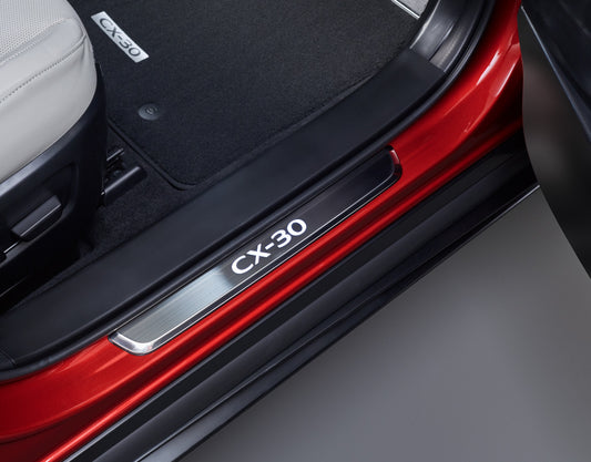 Mazda CX-30 DM 2019 Einstiegsblenden beleuchtet ER93-V1-370 Einstiegsblenden, beleuchtet Mazda