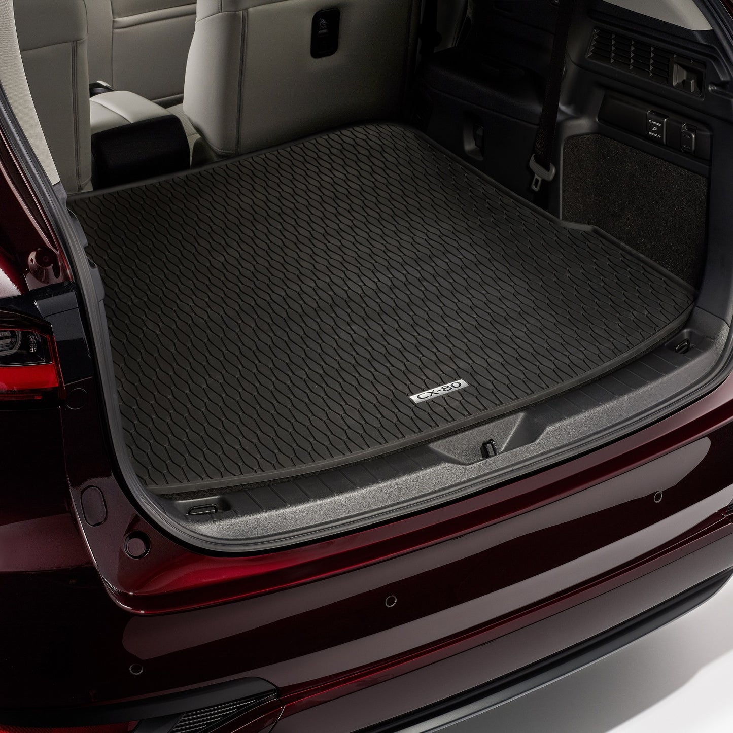 Mazda CX-80 KL ab 2024 Kofferraum-Schalenwanne (für umgeklappte 3. Sitzreihe) KJH3-V0-360 Kofferraum-Schalenwanne (für umgeklappte 3. Sitzreihe) Mazda