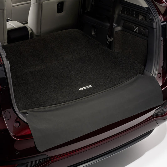 Mazda CX-80 KL ab 2024 Kofferraummatte mit Ladekantenschutz (für umgeklappte 3. Sitzreihe) KJH3-V0-381 Kofferraummatte mit Ladekantenschutz (für umgeklappte 3. Sitzreihe) Mazda